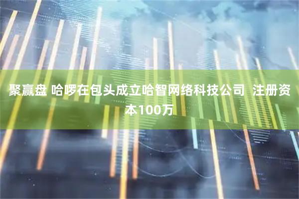 聚赢盘 哈啰在包头成立哈智网络科技公司  注册资本100万
