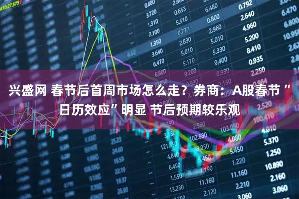 兴盛网 春节后首周市场怎么走？券商：A股春节“日历效应”明显 节后预期较乐观